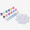DIY Graffiti Acrylic Paint Set for Kids - Six-Compartment Box for Kindergarten Art Projects