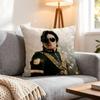 Sänger Michael Jackson Kissenbezug 1 Stück Dekorative Bezüge Weiche Kissenhülle Für Sofa Couch Dekoration 40X40 45X45 Kissenbezüge