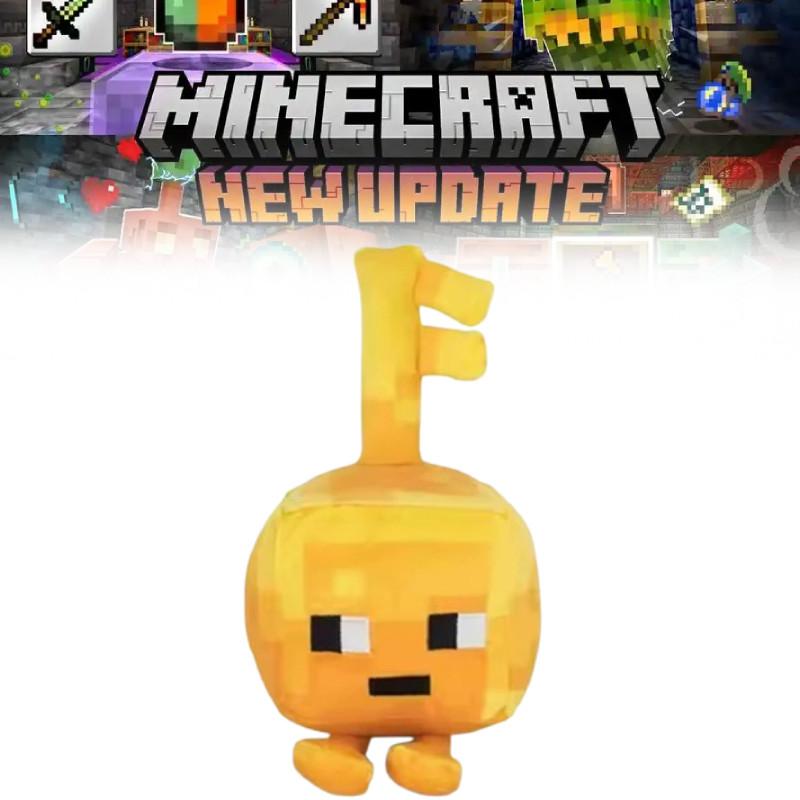Minecraft Gold Key Plush Toy With Pp Cotton Filling For Collectors And Kids