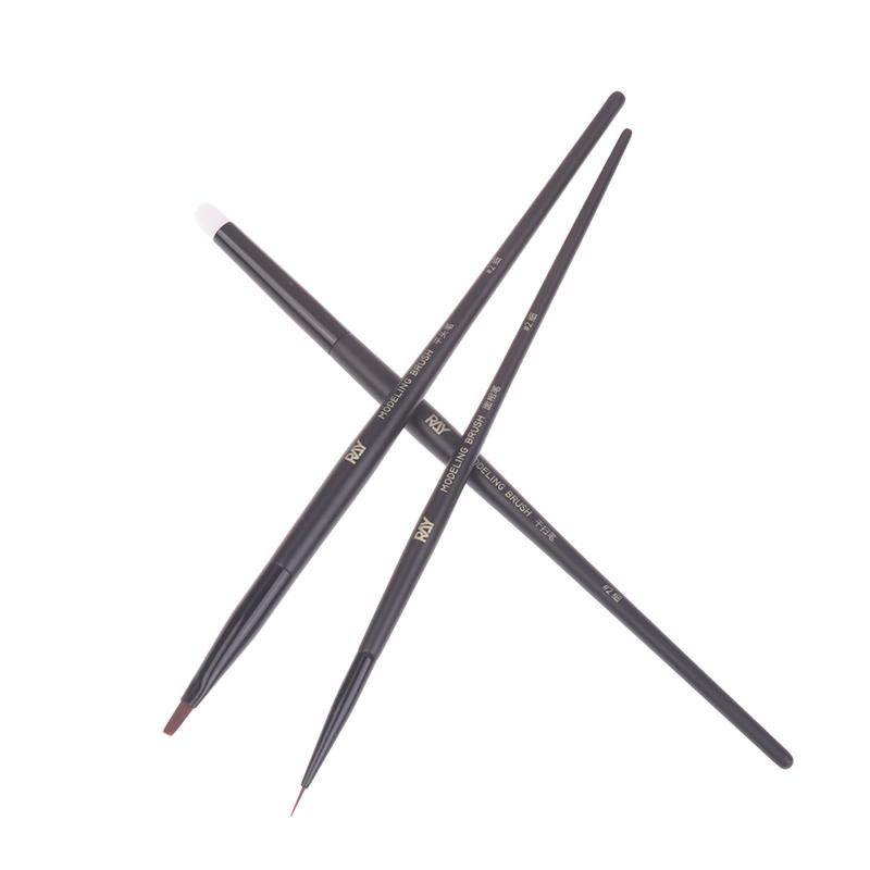 Modeling Brushes Series Fine-Point / Flat / Dry Brush Functional Tool For Diy Model Building Collecting Kits