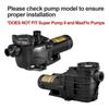 Replacement Super Pump Seal Kit for SP1600 SP2600 2600X X SPX1600TRA SP1600Z2 PS201 SPX1600R SPX1600S SPX1600T