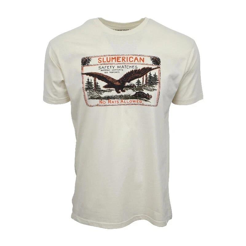 Slumerican Rats Not Allowed Graphic T Shirt S