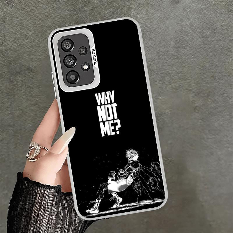 

Hajime No Ippo Anime Soft Phone Case for Samsung A17 A16 A15 A14 A13 A57 A56 A55 A54 A53 A37 A36 A35 A34 A33 A26 A25 A24 A23 A52 Samsung A56