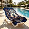 Chelsea FC Print Beach Towel Design, Soft, Lightweight. for Home Bathroom, Spa, Pool, Yoga, Surfing, Camping, Gift for Family, Friend