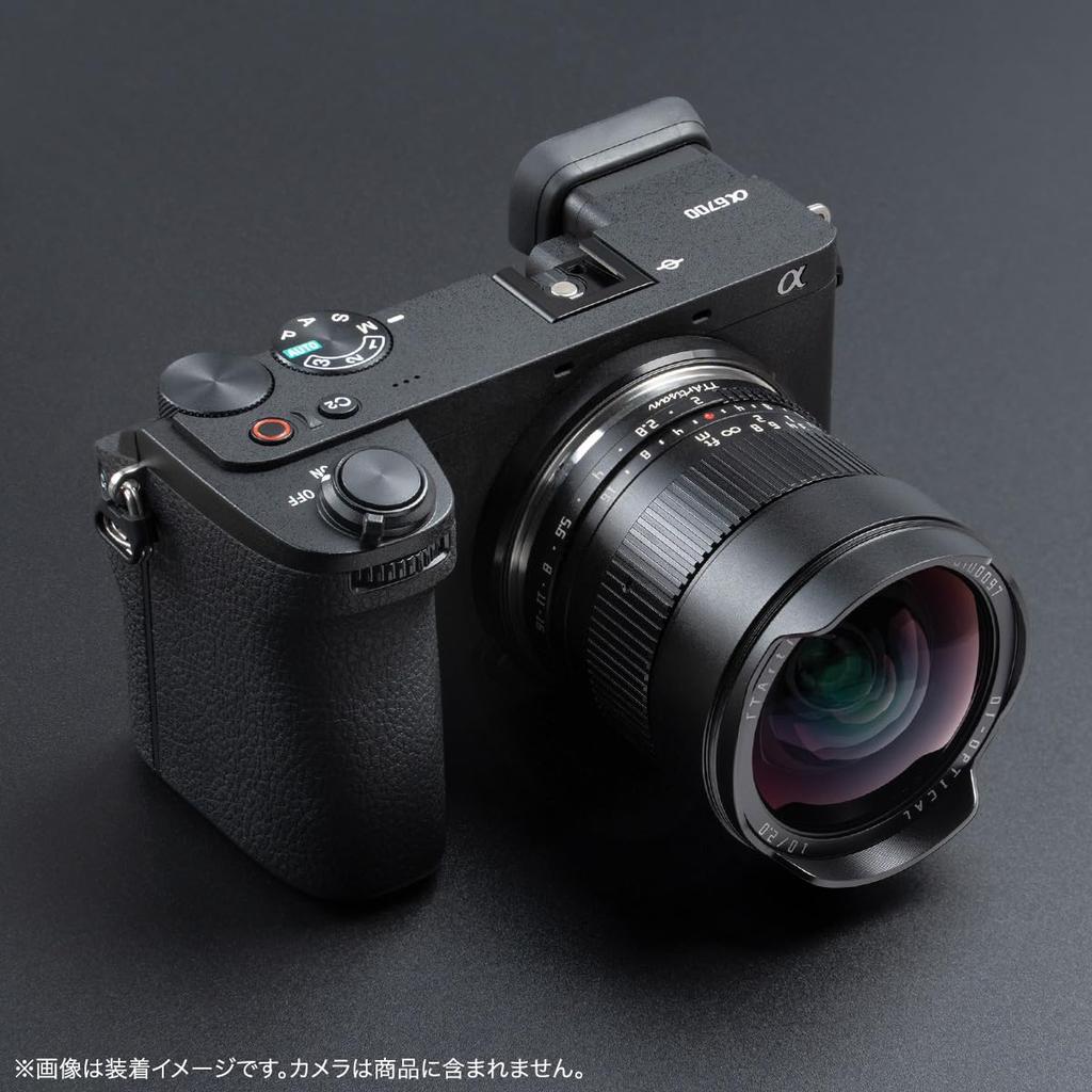 TTArtisan 10mm C Sony E Lens by Meisho Optical warranty f/2 ASPH. APS-C E-mount (2-year included)