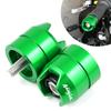 Accesorios para motocicleta, empuñaduras de manillar, extremos de barra para KAWASAKI NINJA 400 300 250 ZX6R ZX10R ZX14R ZX12R ZX9R 500R 600R