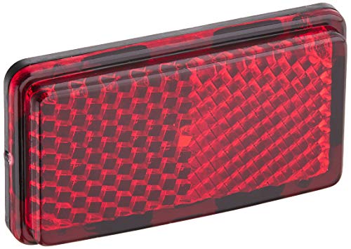

Kitaco 0900-801-90001 Mini Reflector, 1.0 x 1.9 x 0.3 inches (26 x 47 x 7 mm), General Purpose червоний