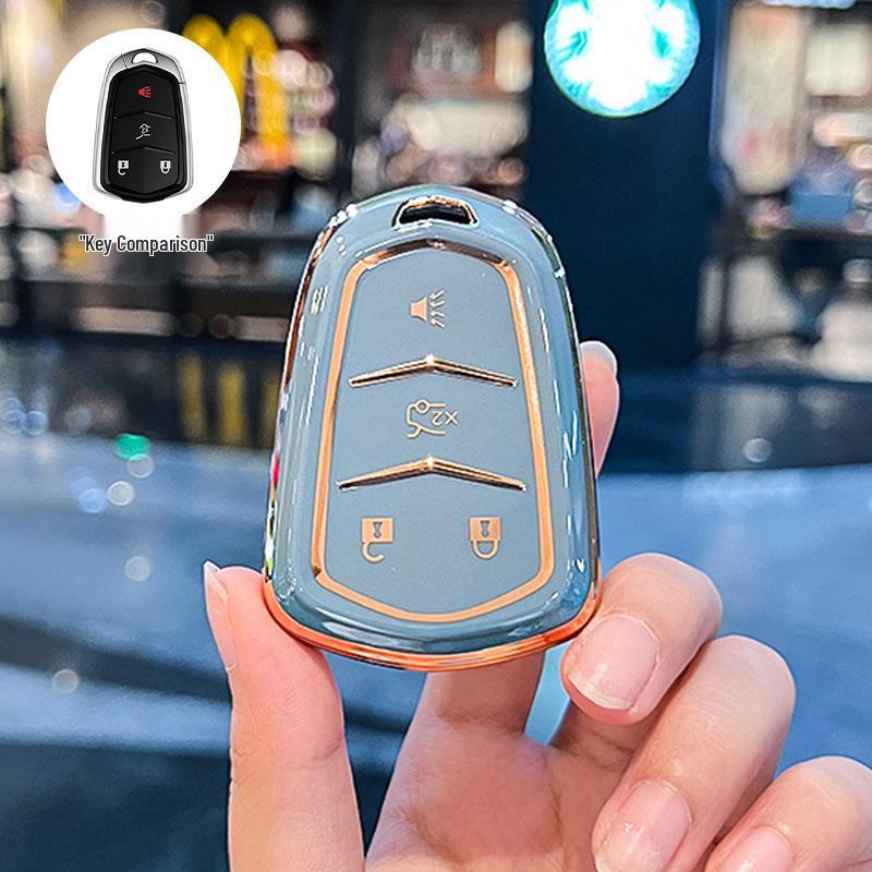 

Cadillac Key Cover for XT5 XT4 CT5 XTS CT6 XT6 - Women s Car Key Shell Buckle Bag