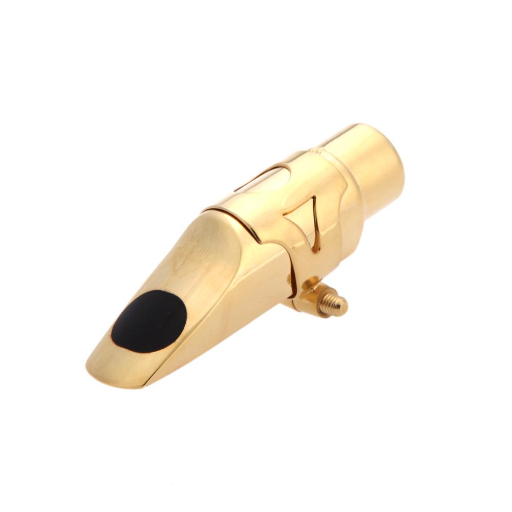 Buy Jazz Soprano Sax Saxophone 5C Mouthpiece Metal with Mouthpiece Patches Pads Cushions Cap at