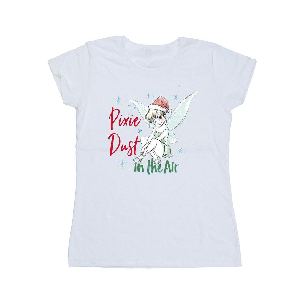 Disney Womens/Ladies Tinker Bell Pixie Dust Cotton T-Shirt