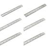 High Accuracy Steel Drawing Ruler with Double Scale System Metric Royal Etched Marks Easy To Use for Engineers