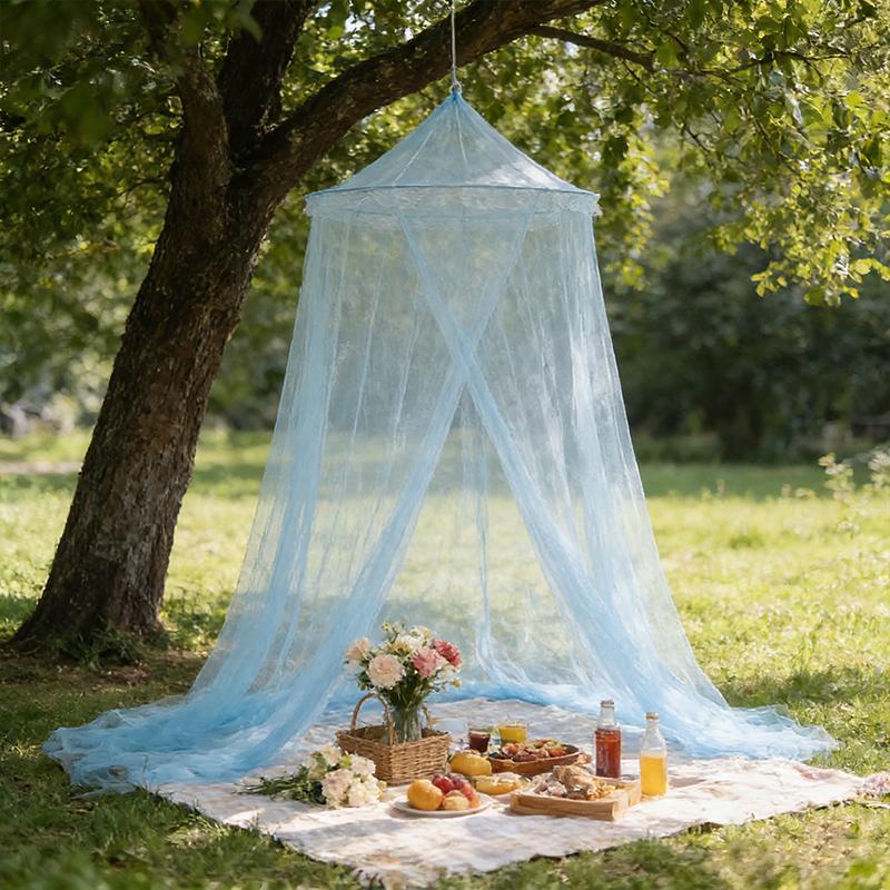 Mosquito Large Net Mosquito Curtain For Bed Anti Mosquito Net Outdoor Camping Mosquito Tent Dome Shaped Mosquito Net 60x190x600CM