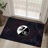 SC Freiburg FC Design Crystal Velvet Carpet Cozy Non?Slip Printed Rug For Bedroom Living Room Entrance