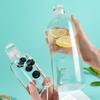Durable Glass Cup Glass Bottle Time Scale Glass Cup Ideal For Healthy Management In Office Gym And Everyday Use