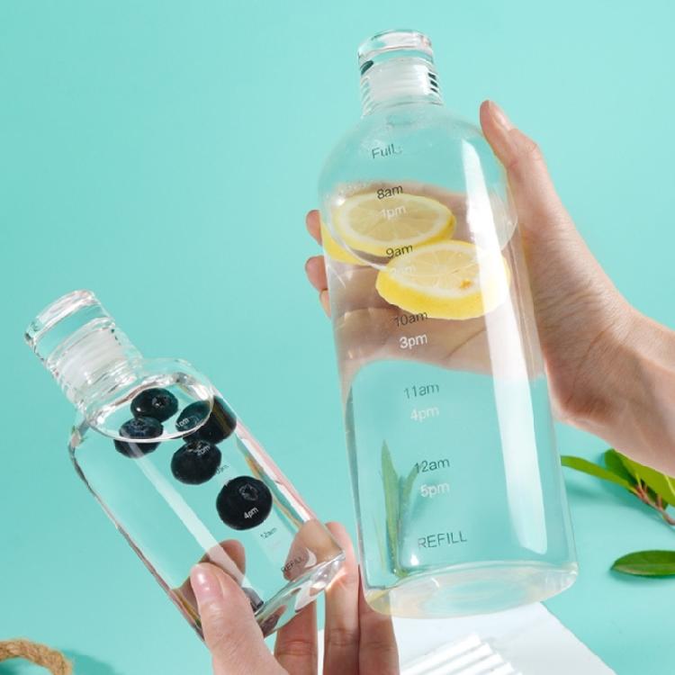 Durable Glass Cup Glass Bottle Time Scale Glass Cup Ideal For Healthy Management In Office Gym And Everyday Use