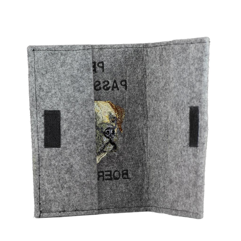 Boerboel, South African Mastiff - Dog passport case, document case, gift for the traveller from the Art-Dog brand
