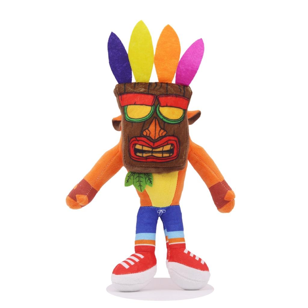 Crash Bandicoot Seria Trilogie Nebună Păpușă umplută de pluș Cadou păpușă de decorare desene animate pt