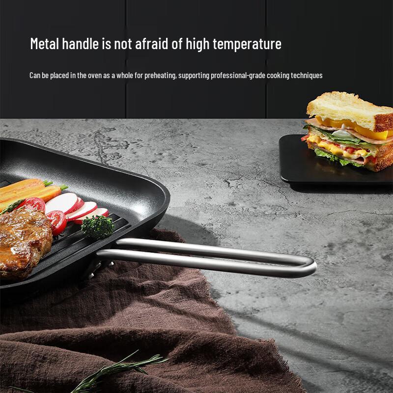 DESLON 28cm LINE Series Non-stick Steak Frying Pan