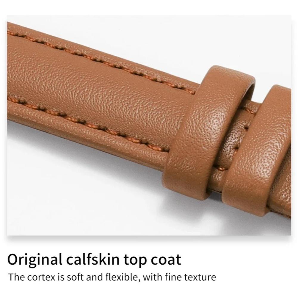 Slim Leather Strap For Apple Watch Series 11 46mm Band 42mm 49mm 44mm 40mm 41mm 45mm 38mm 45mm IWatch Ultra 2/3 S10 9 8 7 SE 6 5 4 3 2 Woman Bracelet