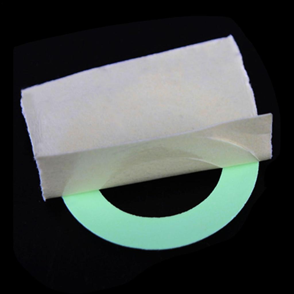 3pcs Luminous Ring Sticker Luminous Key Ring Sticker Fluorescent Luminous
