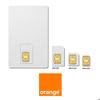 Vorausbezahltes Paket 200 GB - Orange - Unbegrenzt Frankreich & International - Unbegrenzte Anrufe und SMS/MMS - 200 GB Daten