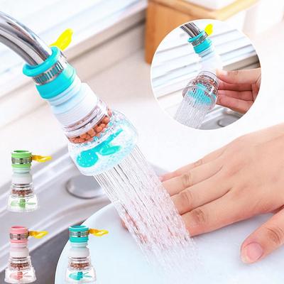 Universal Faucet Water Tap Head Rotating Water Purifier Activated Carbon Filter