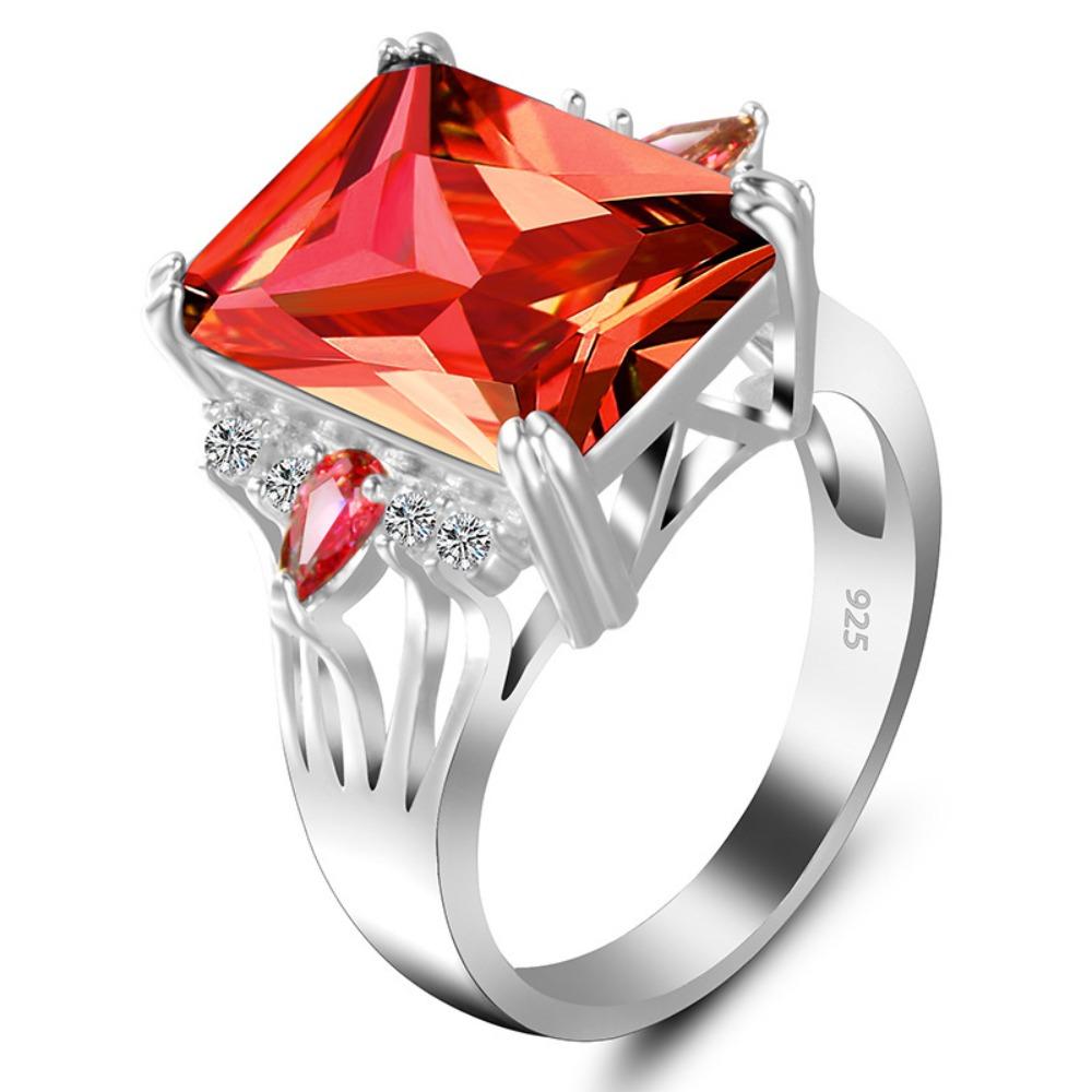 Bold Colorful Gemstone Rings for Women Stylish Accessories Handmade Jewelry