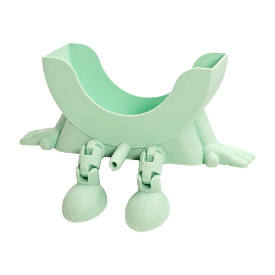 

Кумедний тримач для губок для пісяння 3D-друкована кругла підставка для губок з дренажем Настільна підставка для губок для кухонної раковини у ванній кімнаті F