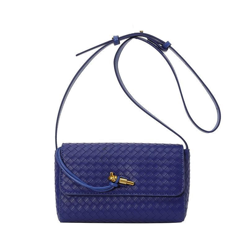 Persönlichkeit Trendtasche Damen Sommer neue Mode Textur Handtasche Schulter Umhängetasche gewebte Damentasche