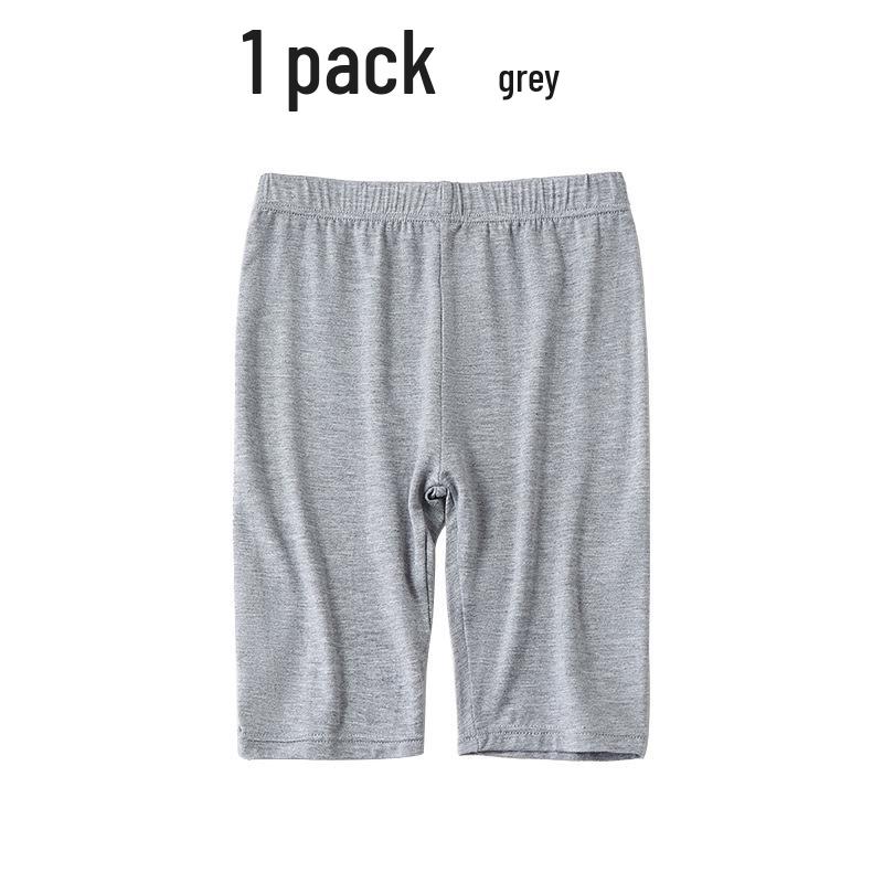 Sommerliche Fünf-Punkt-Modal-Leggings für Mädchen - Vielseitig, Dünn, Atmungsaktiv, Elastisch