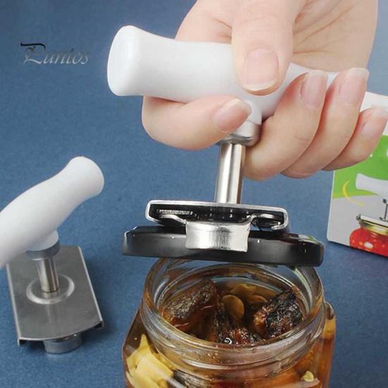 Wine Bottle Opener Can Convenient Ergonomic Handle Adjustable Kitchen Manual Drink Canned Fish Lid Cooking Tool Gadget