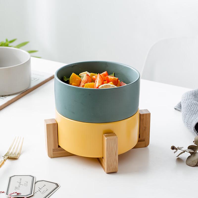 Ceramic Noodle & Salad Bowl