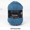 4-Ply Combed Milk Cotton Yarn Ball for Babies – Soft Cotton Spun Yarn