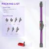 Foldable Extension Wand Compatible for Dyson V7V8V10 V11 V15 Cordless Vacuum Accessories, Quick Release Wand Replacement