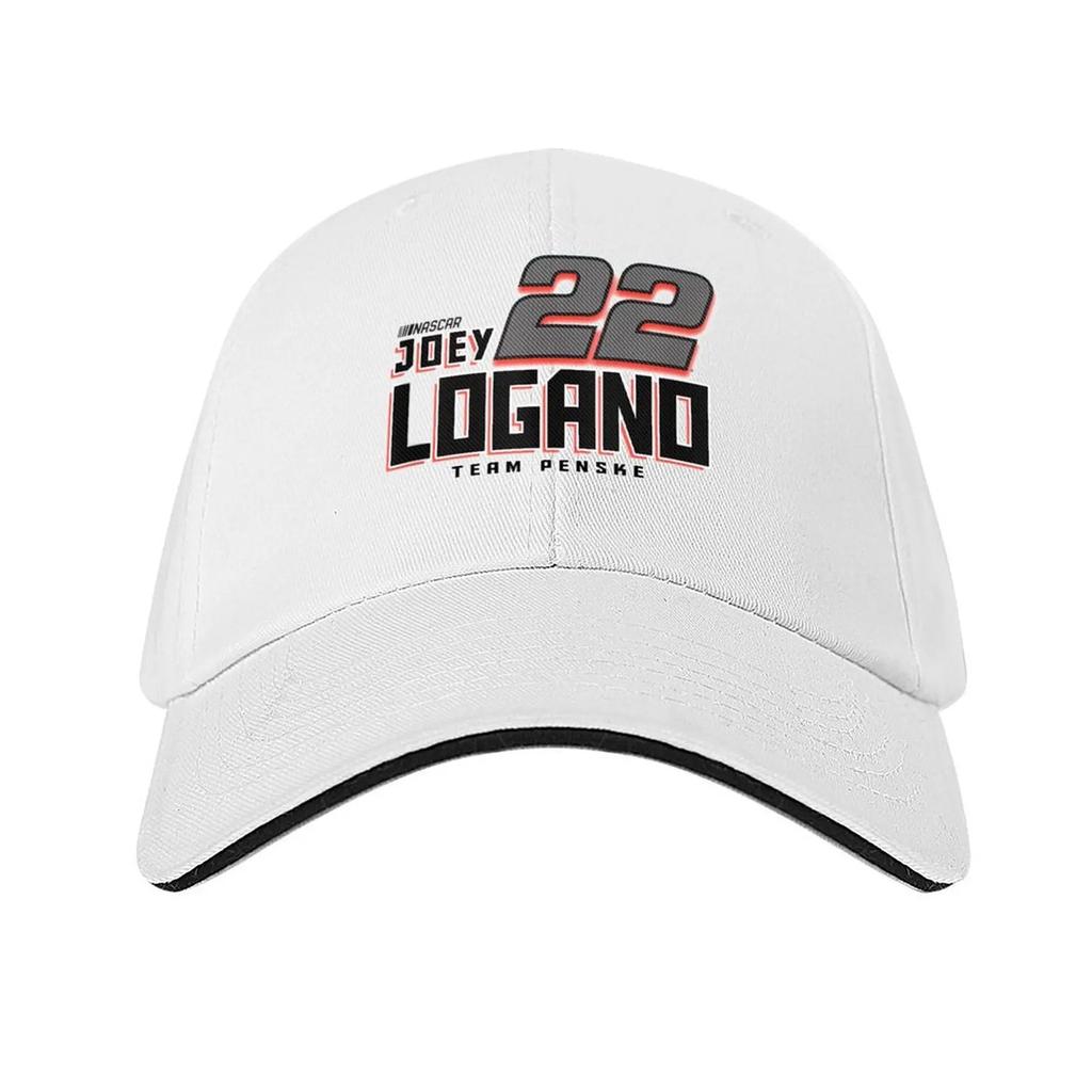 NASCAR  Joey Logano  Carbon Fiber Baseball Cap Wild Ball Hat Hat Beach Ball Cap Vintage Womens Beach Unisexs