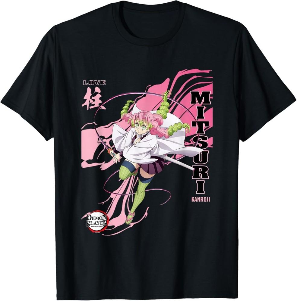 

Demon Slayer: Infinity Castle Mitsuri Kanroji Love Art T-Shirt 2XL