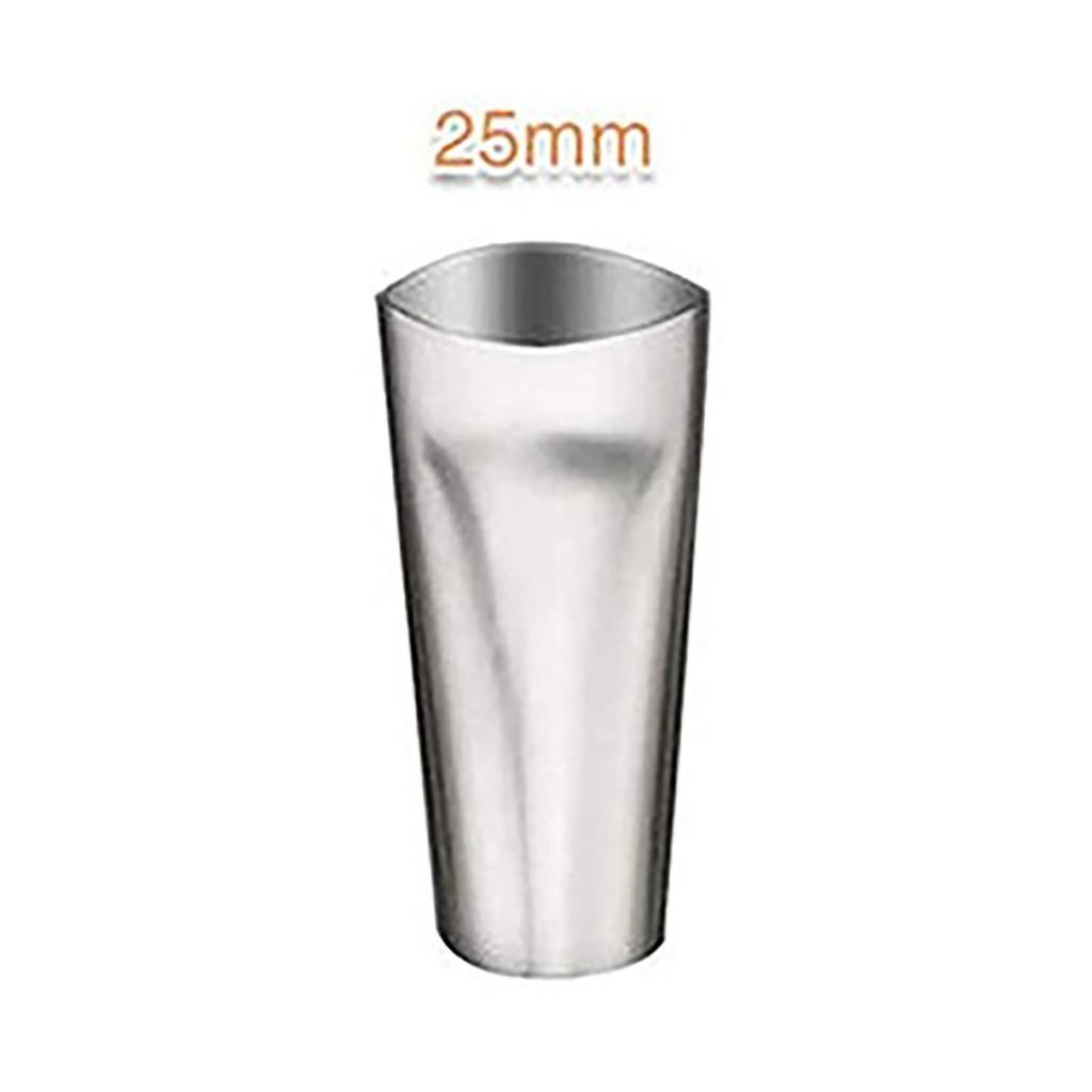 14 Stück Edelstahl Düsensatz für Fugenmasse Dichtmittelspitze für verschiedene Größen Kartuschen Dosierspitze Bequemer Griff