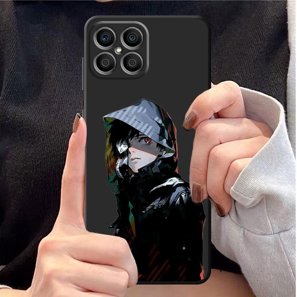TPU Weich Anime Tokyo Ghoul Japan Hüllen Schale Handyhülle für Honor Magic4 Pro 50 Pro 60 X8 20 Lite 8X Play 9A 30i 20i 9X Pro X7