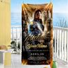 Michael Jackson Personalized Name Beach Towel Soft Durable Quick-Dry Ideal for Travel Outdoor Swim Pool Yoga Surf Camping Hiking Gym Gift Holiday