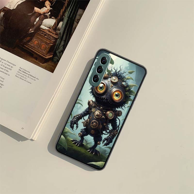 

Cute Steampunk Monster Phone Case for Samsung A54 A14 A24 A34 A17 A37 A57 A55 A35 A25 A15 A07 A05S A04S A12 A22 A32 A52S A72 Gal Samsung A34