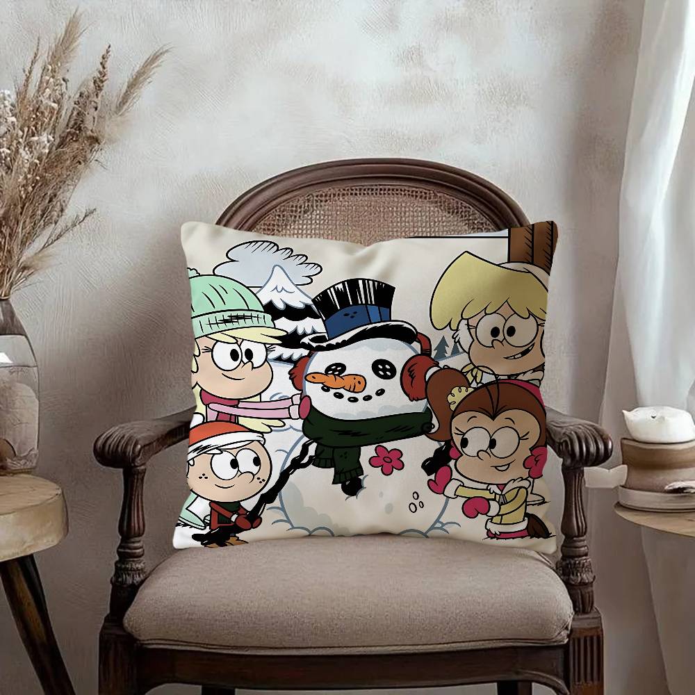 T-The Loud House pillow cover sofa cushion cover home room decoration children gift