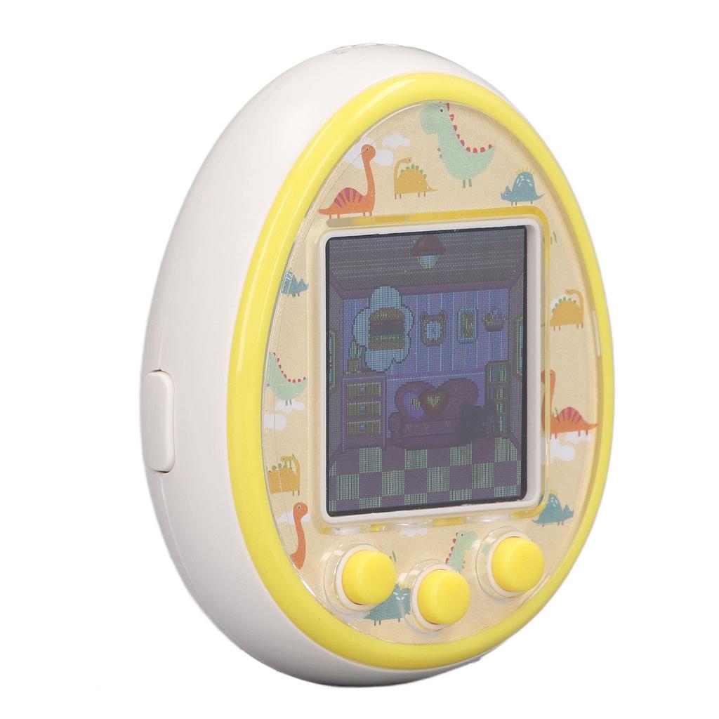 Digital Reality Pet Puzzle Handheld Type C Charging Colorful Display Game Digital Pet White