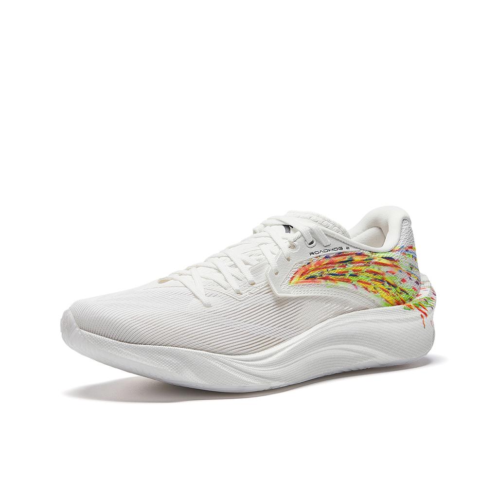 Anta Asphalt Road Dominator 2.0 Low Top LTR Rubber Outsole, Nitrogen 80 Midsole Running Shoes Men's Papyrus White 912615590-1