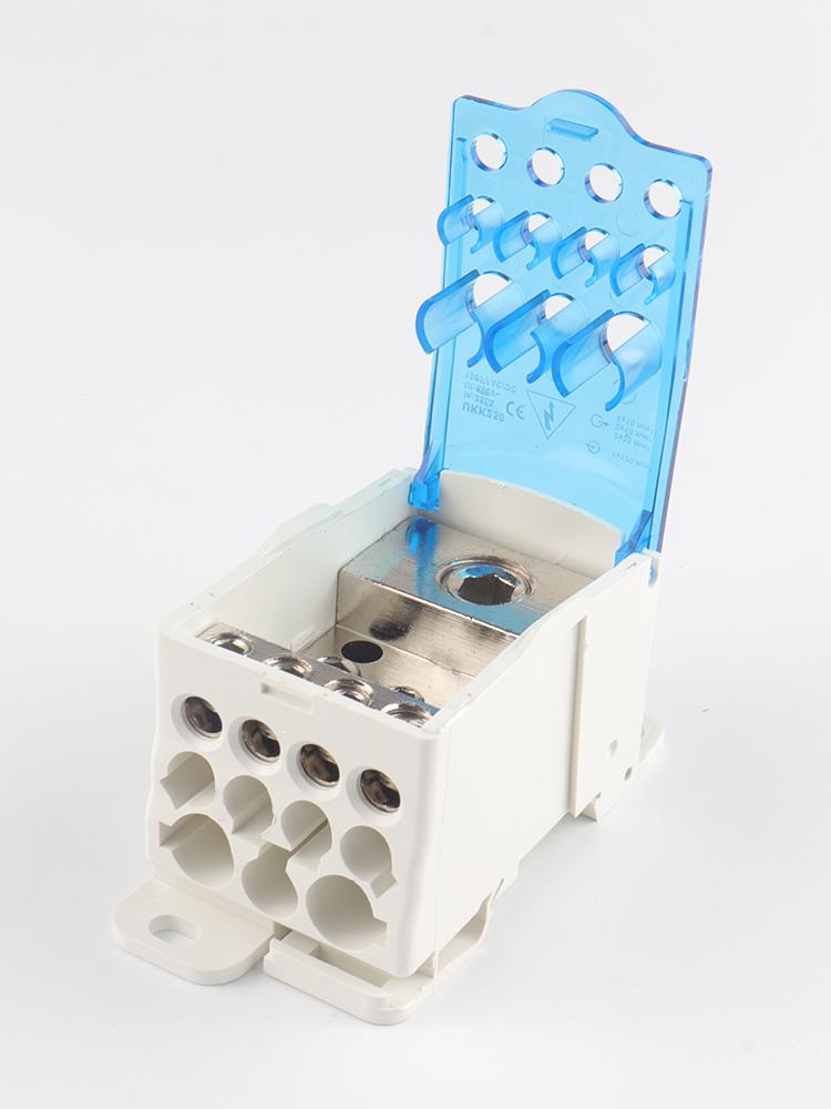 UKK DIN Rail Terminal Block 80A/125A/250A Multi-Output Splitter
