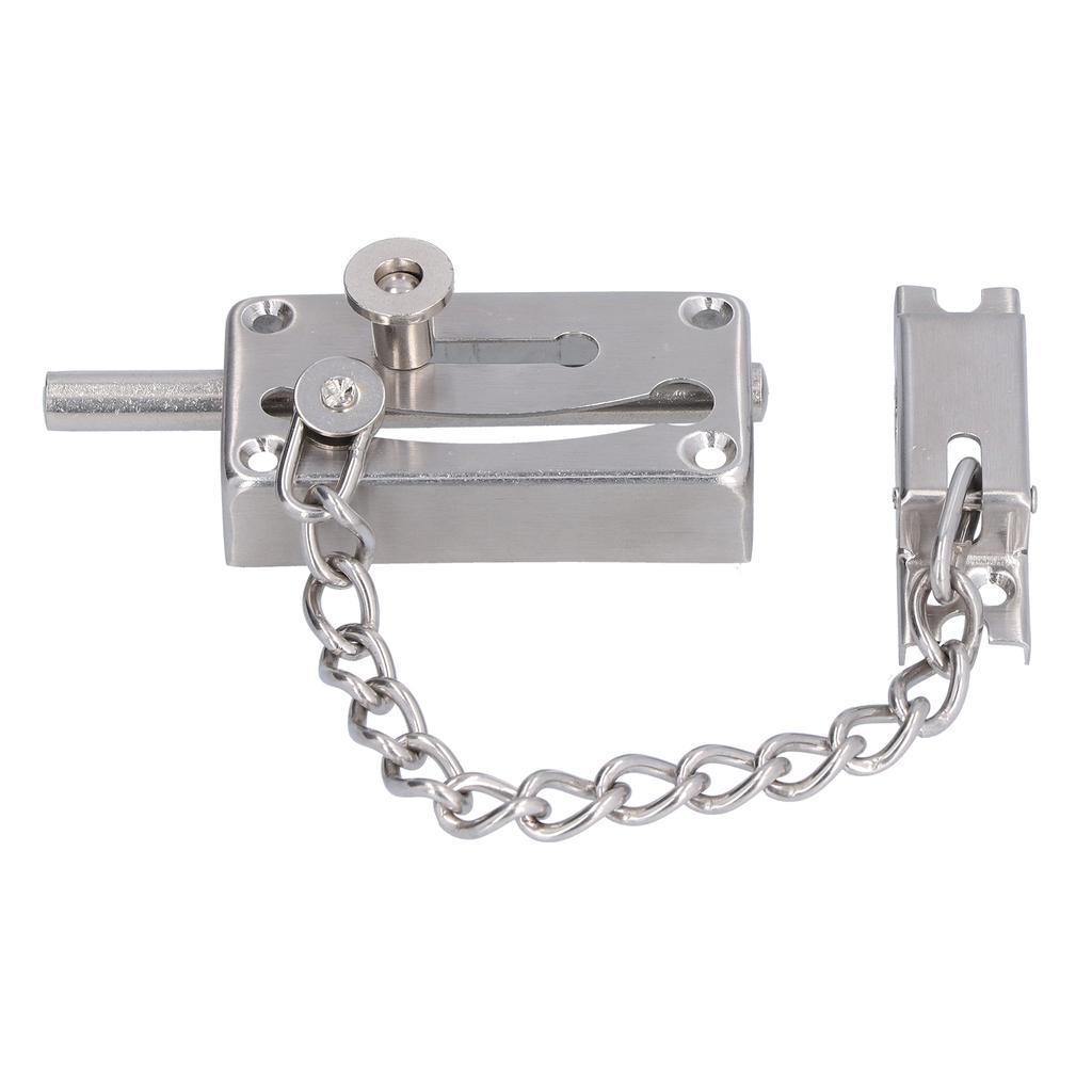 Türriegel Edelstahl Diebstahlschutz Sicherheitsgatterverschluss für Zuhause Hotel Wohnung