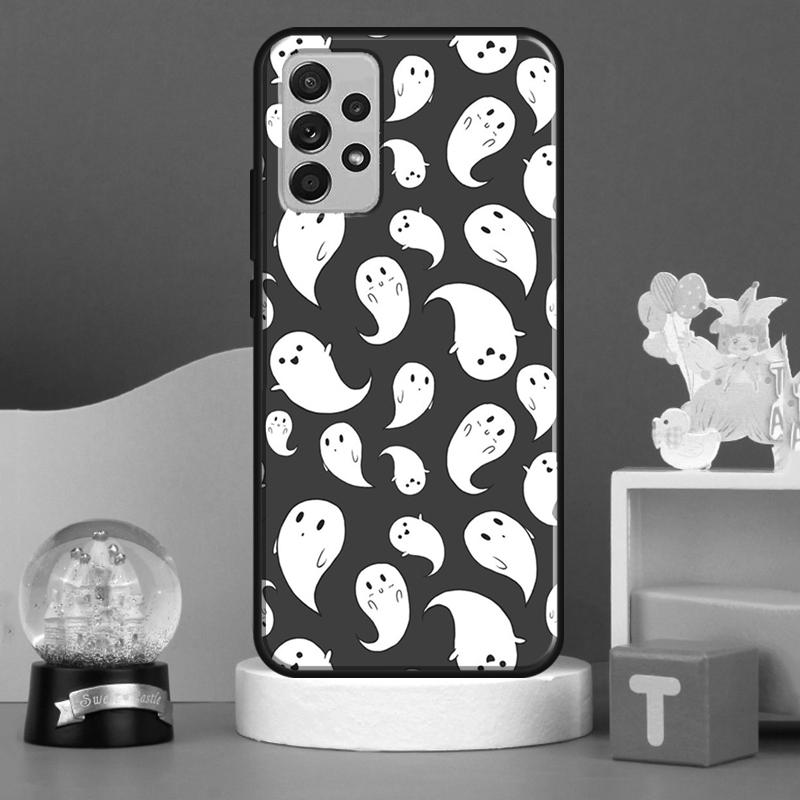 Cute Halloween Ghost Case For Samsung Galaxy A15 A35 A55 A56 A06 A16 A26 A36 A32 A52 A13 A33 A53 A14 A34 A54 A17