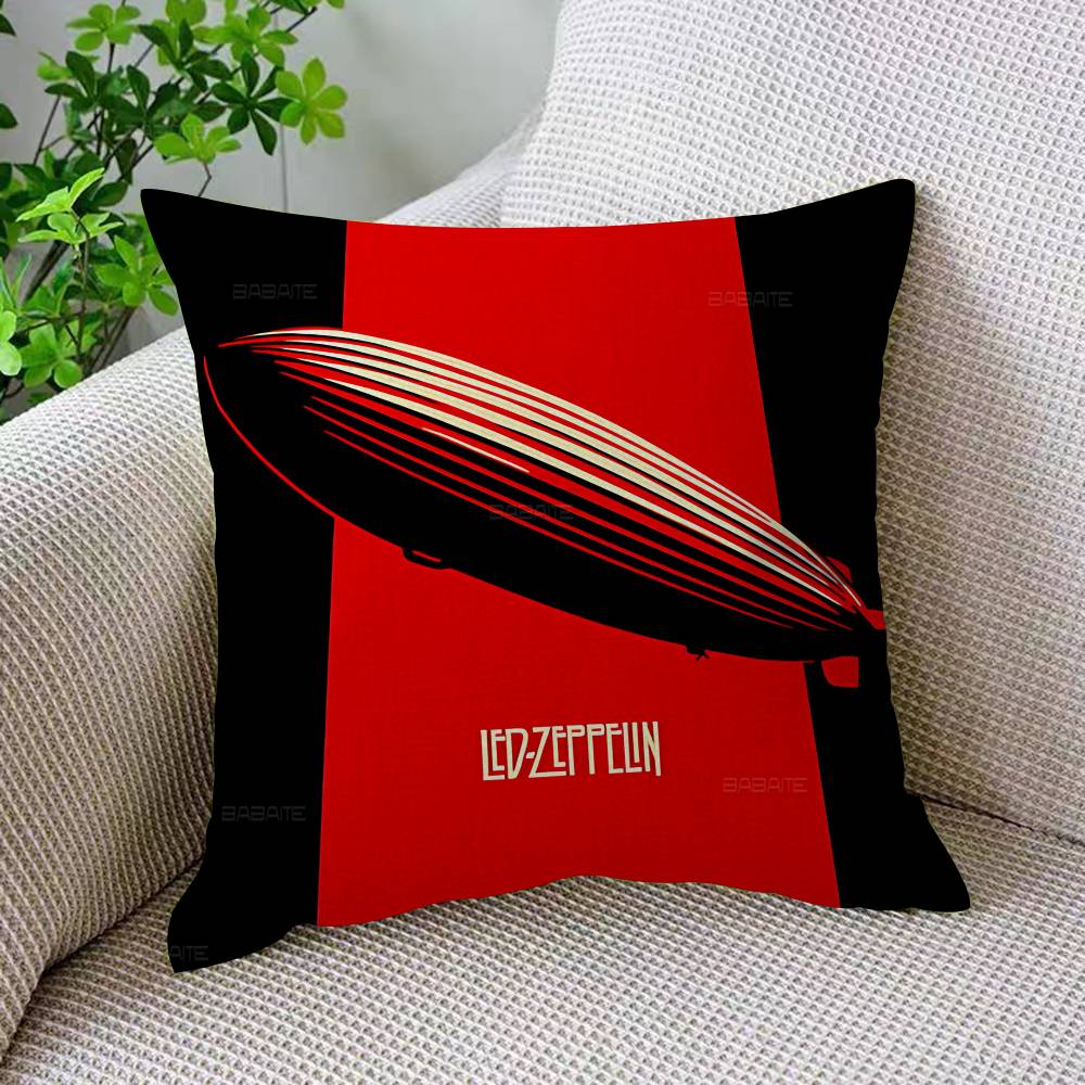 Classic Band L-Led Z-Zeppelin Pillow Cover For Bedroom Room And Living Room Sofa Decorative Cushion Cover