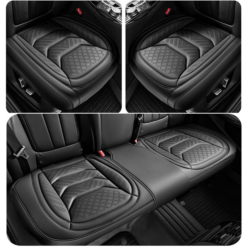 Universal Style Pu Leather Car Seat Cover Cushion for NISSAN Qashqai Juke Leaf Armada Altima Cube Dualis Tiida Auto Accessories