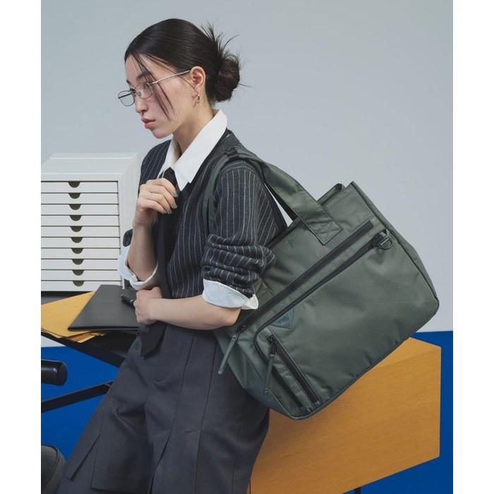 [Anello] DEVON Business Tote Bag 15-inch PC, A4, Water-Repellent Navy AGB5133