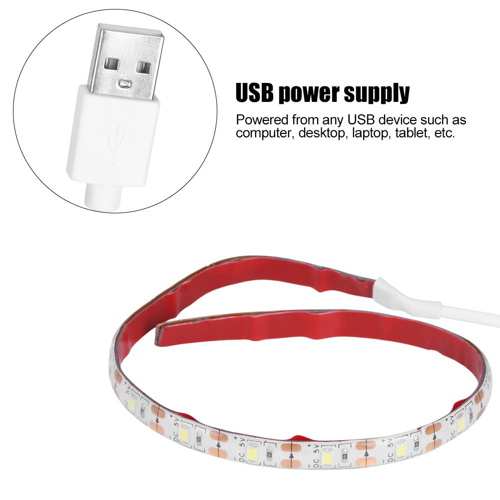 Flexible USB Sewing Machine 18LED Light Strip Light Kit Eye Protection Lamp for Crafts Workbench6500K